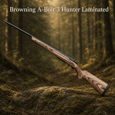 Browning A-Bolt 3 Hunter Laminated Brown Threaded