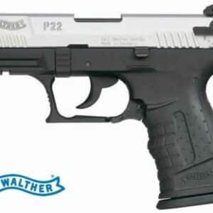 Walther P22 Nikkel 9mm PAK gázpisztoly