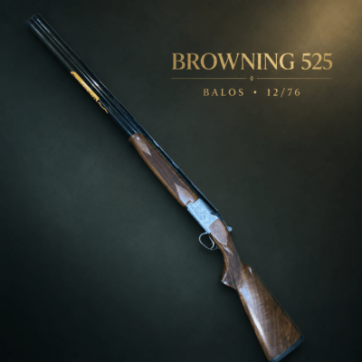 Browning 525 balos sörétes vadász fegyver 12/76