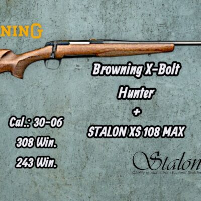 Browning X-Bolt Hunter + STALON XS 108 MAX.30 M14X1