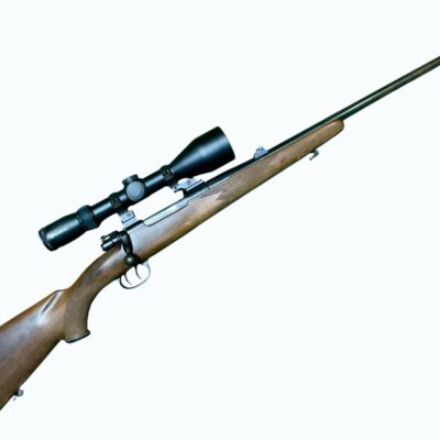 Használt Mauser golyós fegyver.