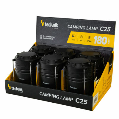 Technik C25 COB LED kempinglámpa – 180 lumen
